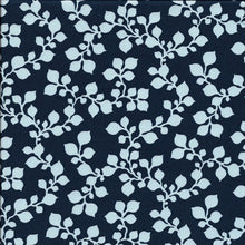 Load image into Gallery viewer, Boo Boo Bag - Navy Leaves - 7" X 7"