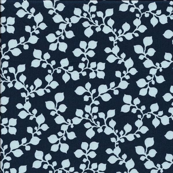 Eye Pillow - Navy Leaves - 3.5